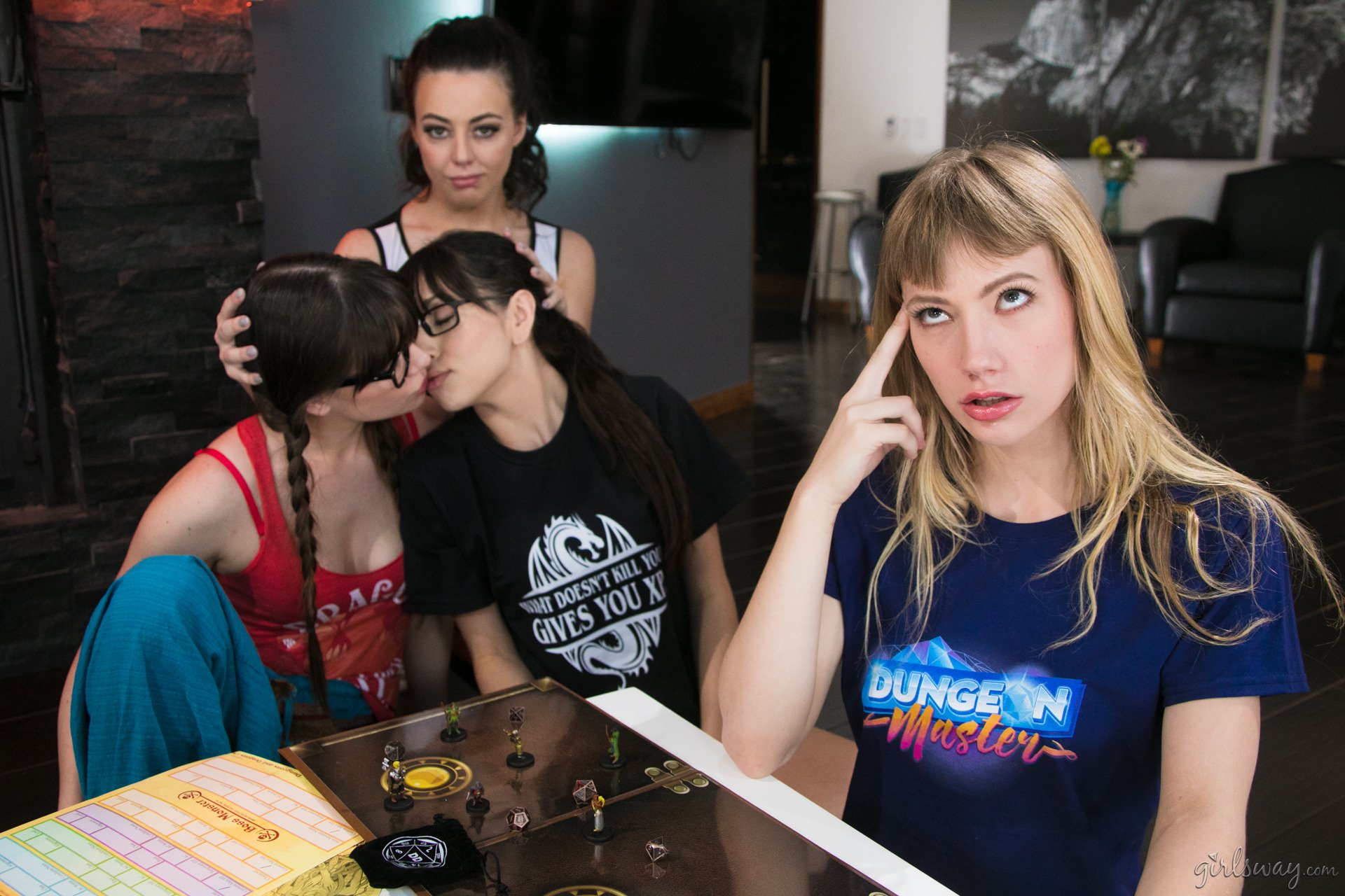 Girlsway 'Nerds Rule!: Labyrinths and Lesbians' starring Alison Rey (Photo 2)
