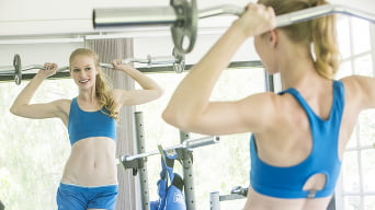 Avril Hall en 'Mantenerse en forma'