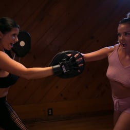 Dillion Harper in 'Girlsway' Lesbian Workout Stories: Going Hard (Thumbnail 9)